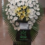 تاج گل ترحیم یک طبقه کد 105