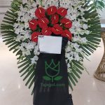 تاج گل ترحیم یک طبقه کد 108