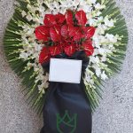 تاج گل ترحیم یک طبقه کد 110