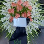 تاج گل ترحیم یک طبقه کد 114